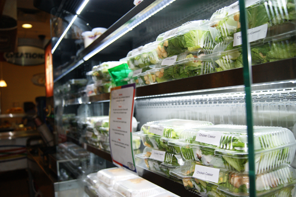 Cafeteria's changes offer a breath of fresh lettuce.