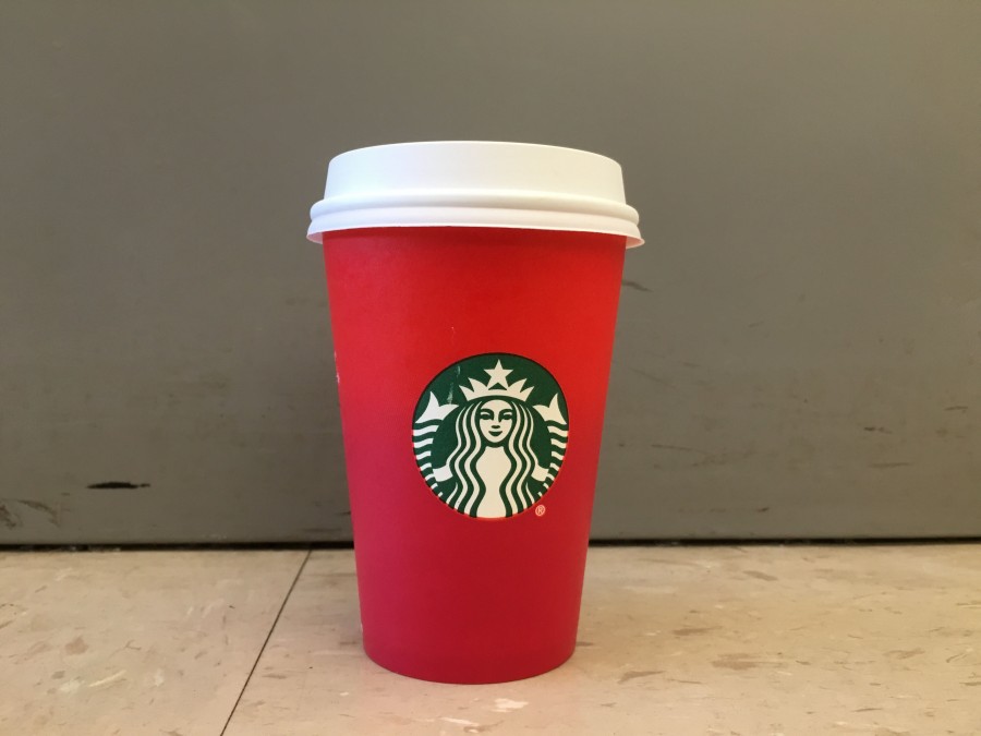 Starbucks created a stir with its holiday cups this year.