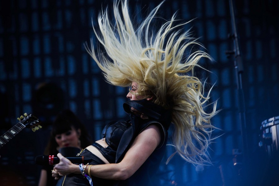 Ellie Goulding performs during the first day of the Coachella Music and Arts Festival in Indio, Calif., on Friday, April 11, 2014. 