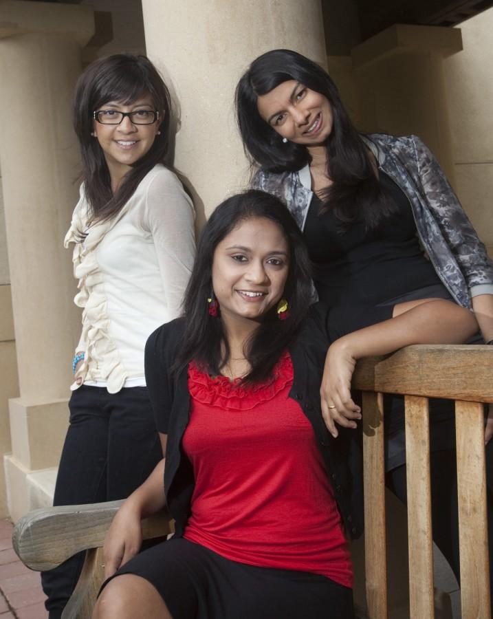 Stanford business students (from left) Karla Gallardo, Aastha Gupta and Lavanya Ashok created a YouTube video that went viral. Inspired by a web site launched in an effort to find bone marrow donors for a sick friend, a Stanford business professor, who studies Facebook and Twitter, launched a course this year about how to use Web 2.0 for social good. 