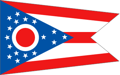 The state flag of Ohio