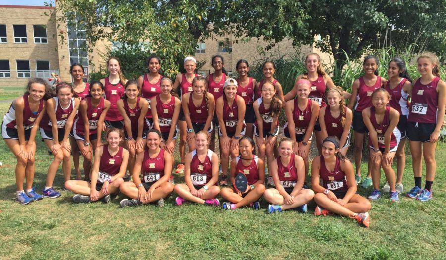 Girls cross country runs to third place finish at the Cherokee Challenge