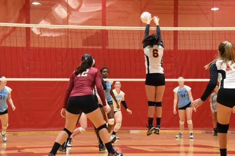 Senior Marisa Mazuera positions herself to block an opponent's shot. Mazuera and her teammates made history with a county title.