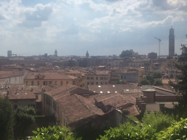 English teacher Kenneth Shindle traveled to Verona as  part of his "Literary Landscapes" graduate course.