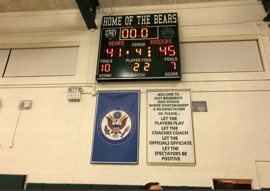 Girls basketball got the big win in East Brunswick. 