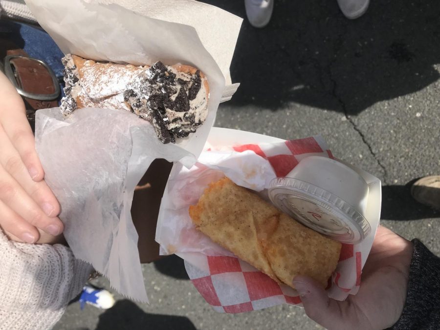 American-style Egg roll and Oreo cannoli were just a few of the unusual treats on offer at Truckfest.