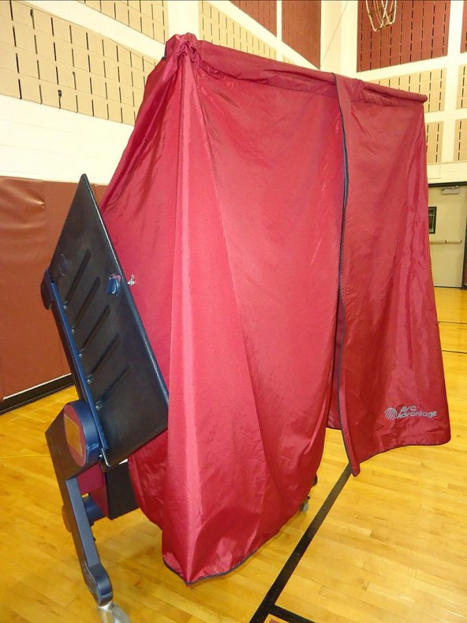 Voting booths will be ready to tally your votes here at Hillsborough High School on Nov. 6. 