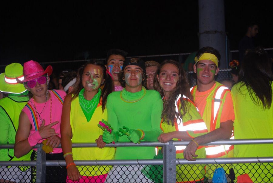 The five "Boro Superfans," from left to right: Matt Palmer, Cassidy Bayer, Joey Dunphey, Gabby Vangeli, and Sean Ostergren. 