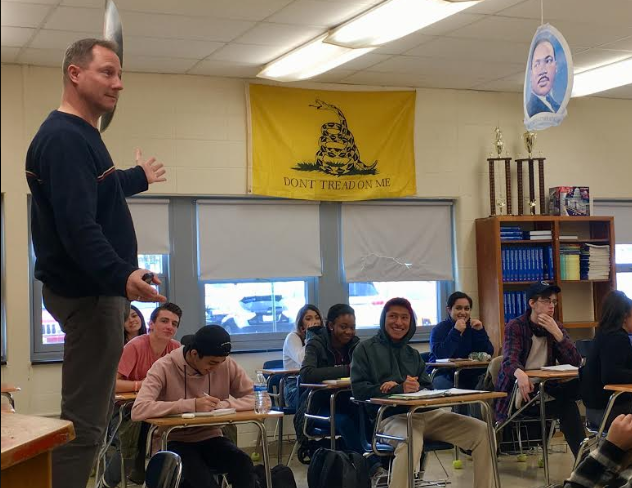 History teacher Christopher Ryalls is an inspiration both in and out of the classroom.