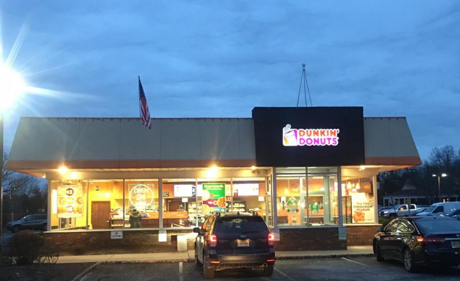 Hillsborough Dunkin Donuts on the intersection of Route 206 and New Amwell Road serves as a great study spot for teens.