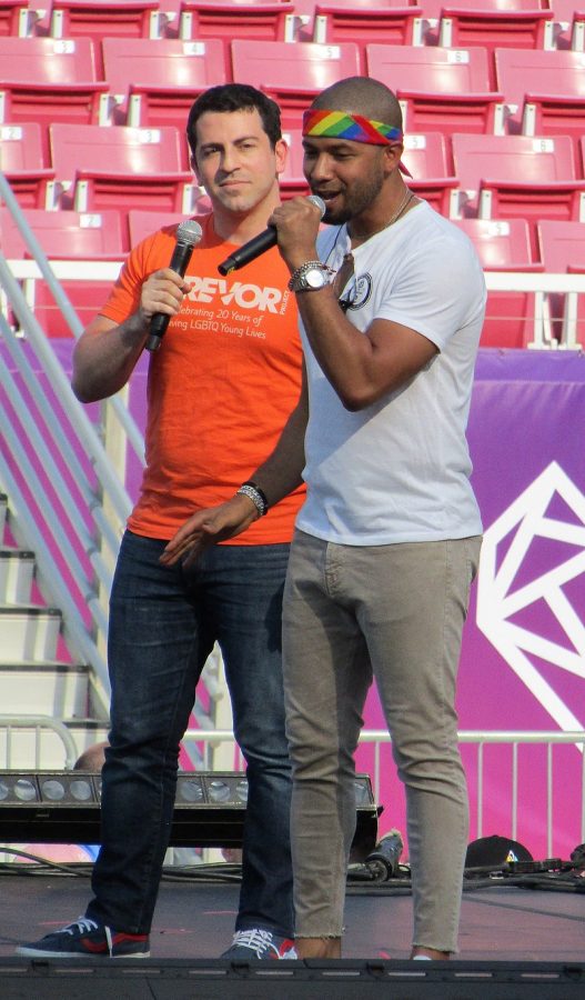 Jussie Smollett at the 2018 LoveLoud Festival, an organazation that raises money to aid numerous LGBTQ+ charities. 