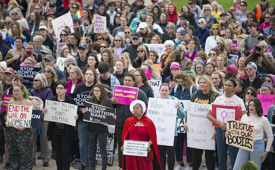 A rally in St. Paul, Minnesota broke out to protest the increase in anti-abortion laws. 