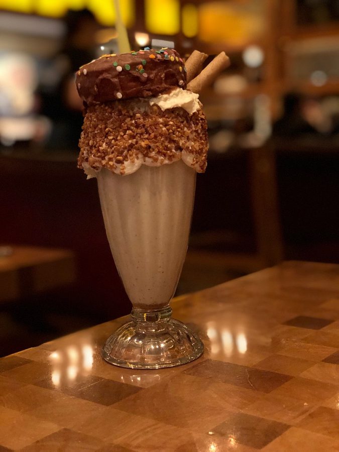 An extreme milkshake from Black Tap. 