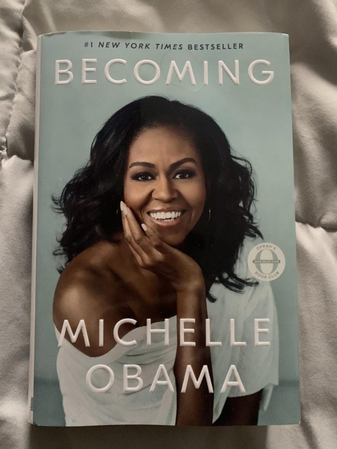 "Becoming," a novel by Michelle Obama