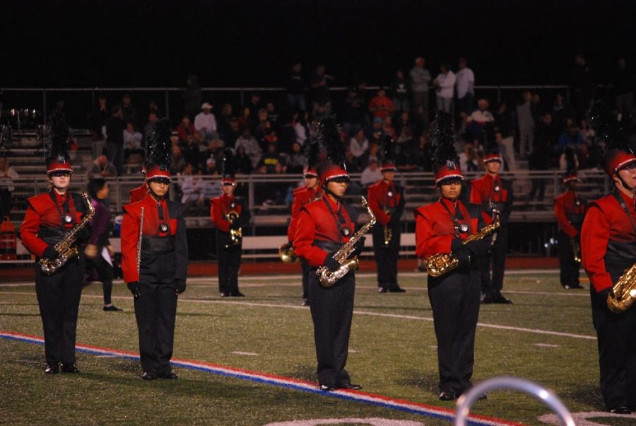 The band during their showcased performance, which was captured on film by Advanced Video & Film students.