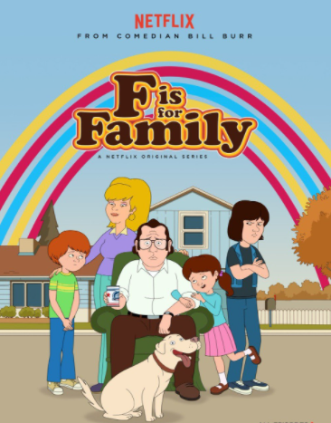 F is for the Family cast, starring Frank Murphy.