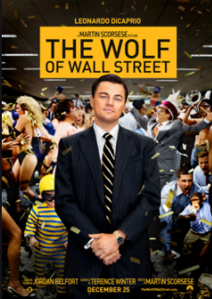 Leonardo DiCaprio stars in "The Wolf of Wall Street."