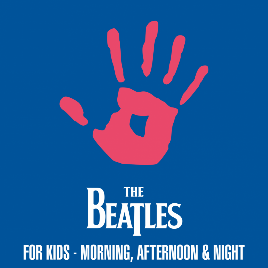 The cover contains the paint hand-print of a child to dedicate the EP to young listeners.