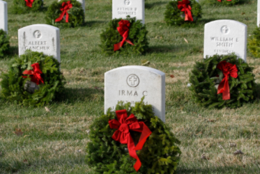 This holiday season, get involved with local volunteer events like Wreaths Across America.