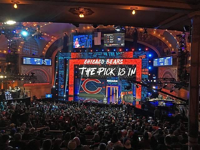 The NFL Draft kicks off on April 29th.