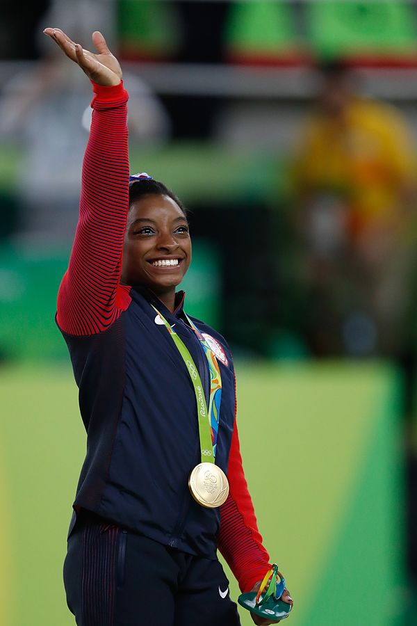 Simone Biles participated in her first Olympics at age 19.