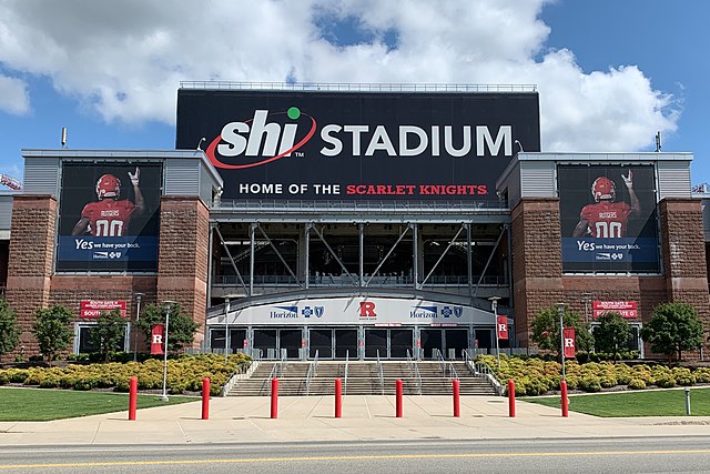 Rutgers SHI Stadium, location of Hillsborough's regional finals game. 