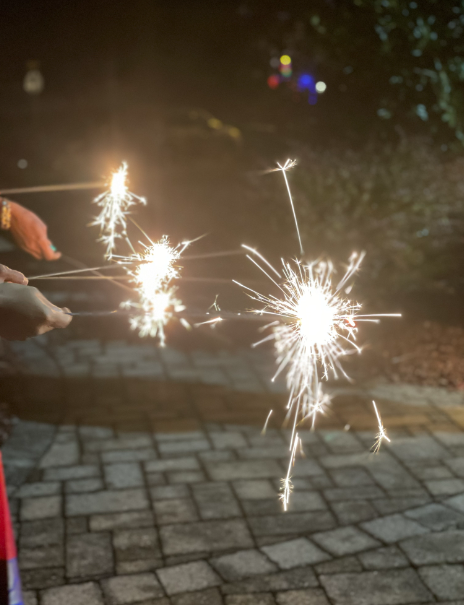 Sparkles, fireworks, and lights are some of the things that make Diwali special.