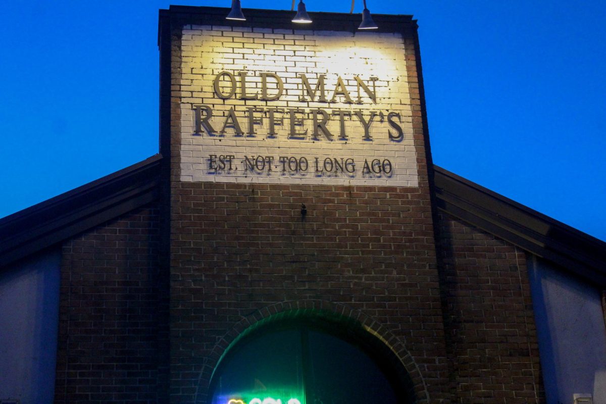 Old Man Rafferty's is an American food restaurant famous for their "boom boom shrimp," according to local teachers.