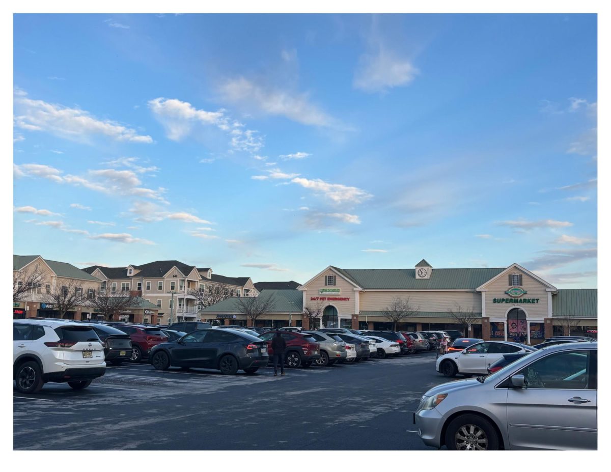 The Nov. 18 shooting that lead to the secure hold of five district schools took place in the Hillsborough parking lot pictured. The suspect fled the scene, but was later apprehended by township police.  