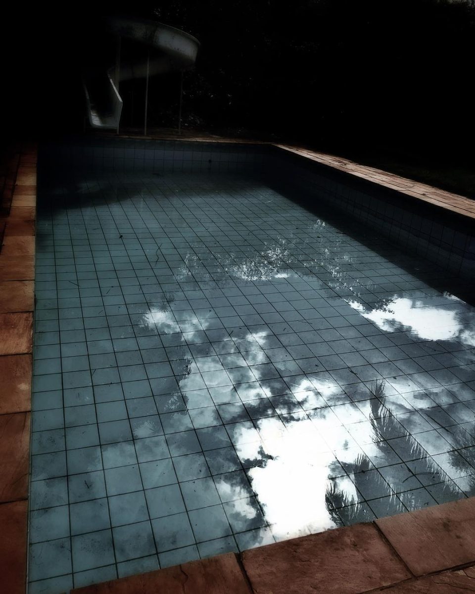 Above is the last remaining image of Hillsborough High School pool